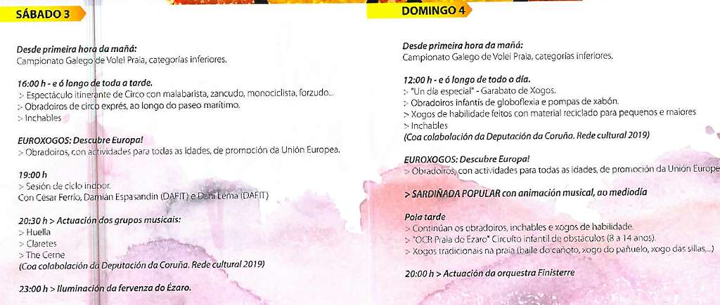 XXXVI Festa da Praia de Ézaro en Dumbría