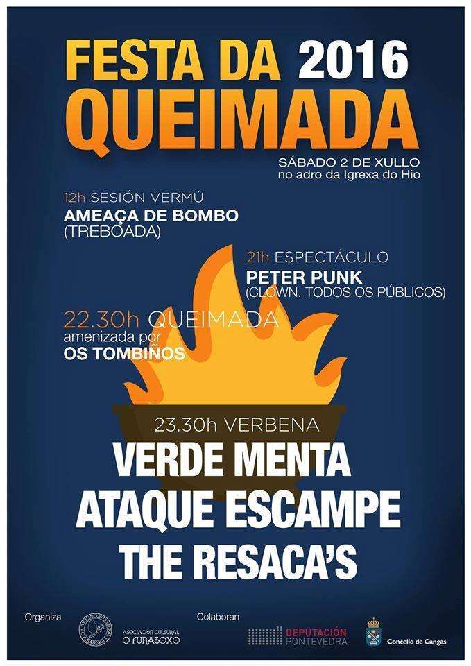 Festa da Queimada (2024) en Cangas
