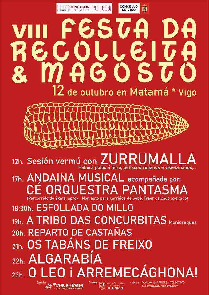 X Festa da Recolleita do Millo de Matamá en Vigo