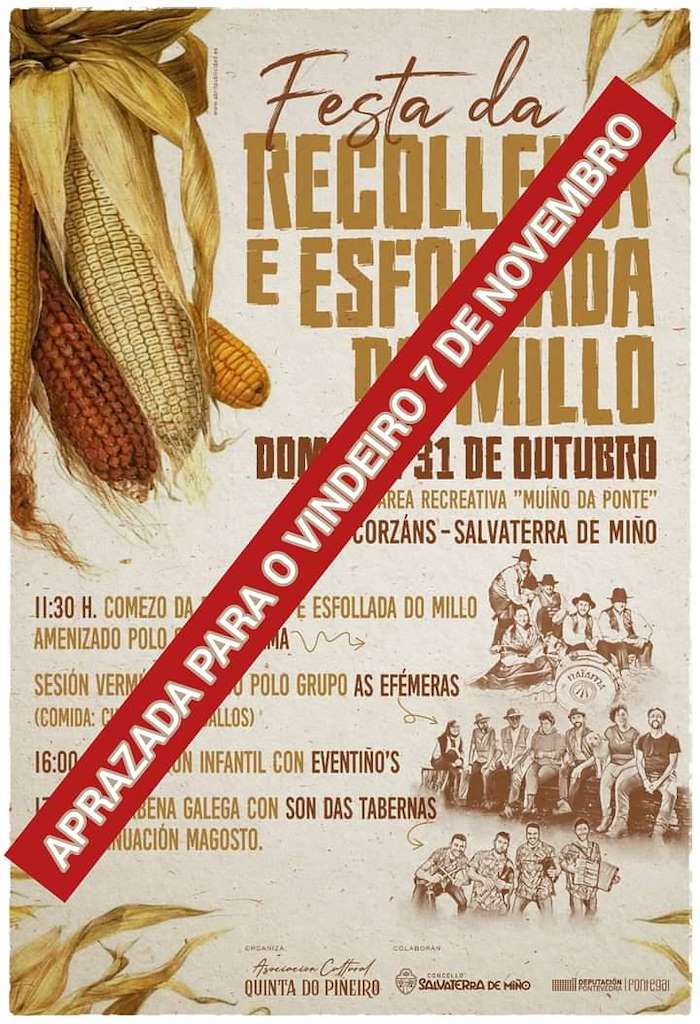Festa da Recolleita e Esfolla do Millo de Corzáns en Salvaterra do Miño