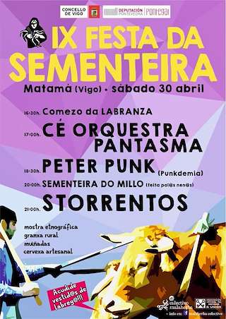 Fechas, información, programa, cartel, imágenes, mapa y ubicación de XI Festa da Sementeira do Millo de Matamá  en  Vigo