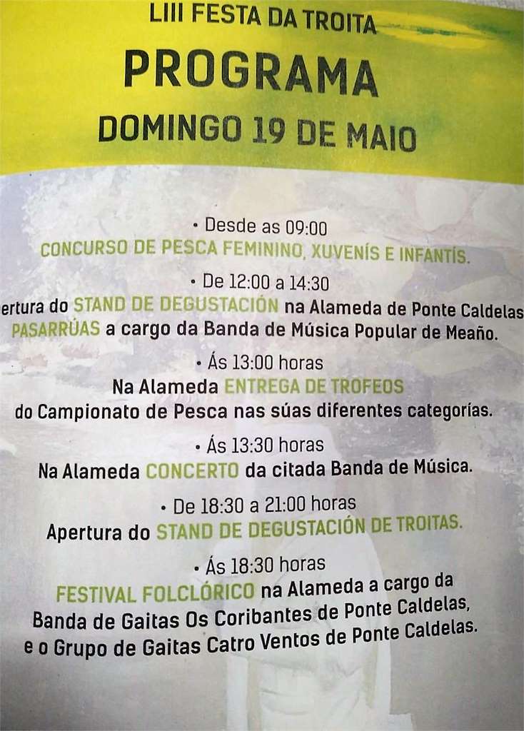 LVI Festa da Troita en Ponte Caldelas