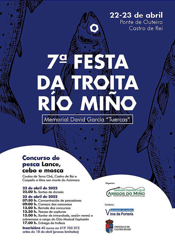 IX Festa da Troita Río Miño en Castro de Rei