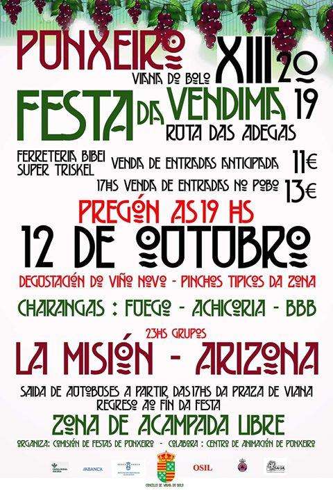 XV Festa da Vendima - Ruta das Adegas  en Viana do Bolo