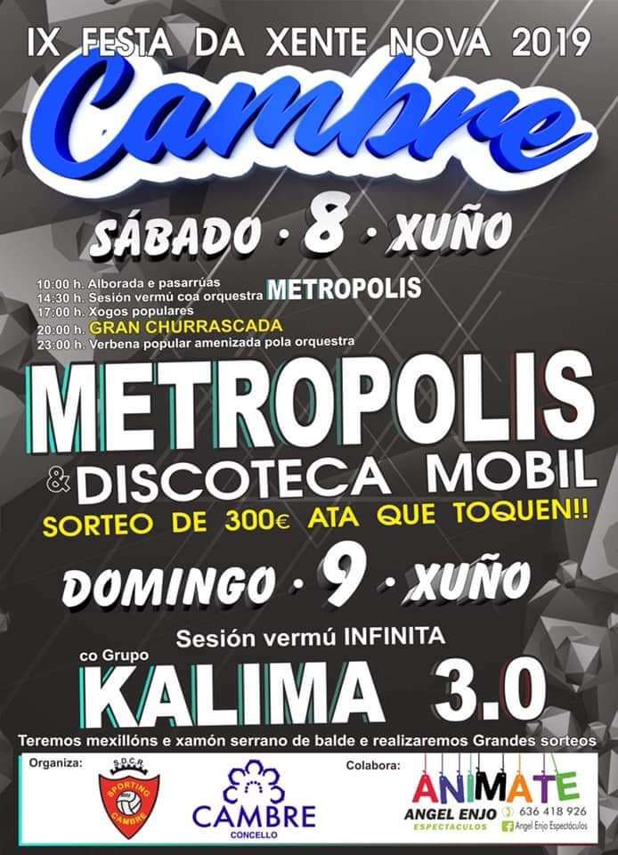 XII Festa da Xente Nova (2024) en Cambre