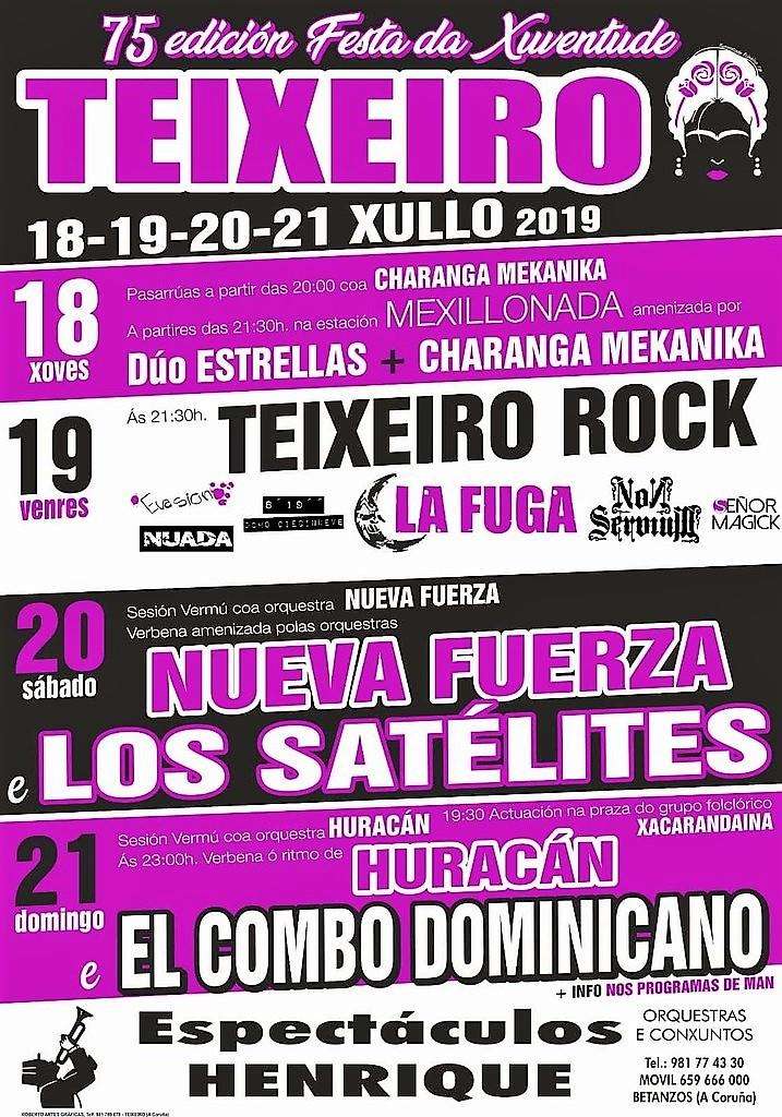 Festa da Xuventude de Teixeiro (2024) en Curtis