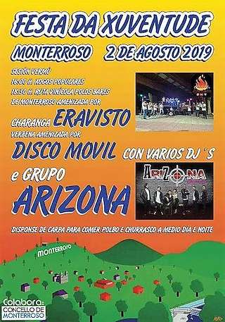 Fechas, información, programa, cartel, imágenes, mapa y ubicación de XVII Festa da Xuventude  en  Monterroso