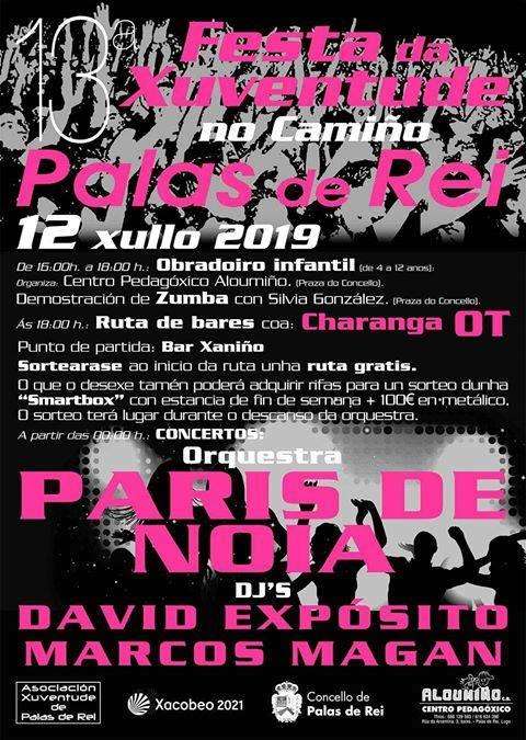 XVI Festa da Xuventude (2024) en Palas de Rei