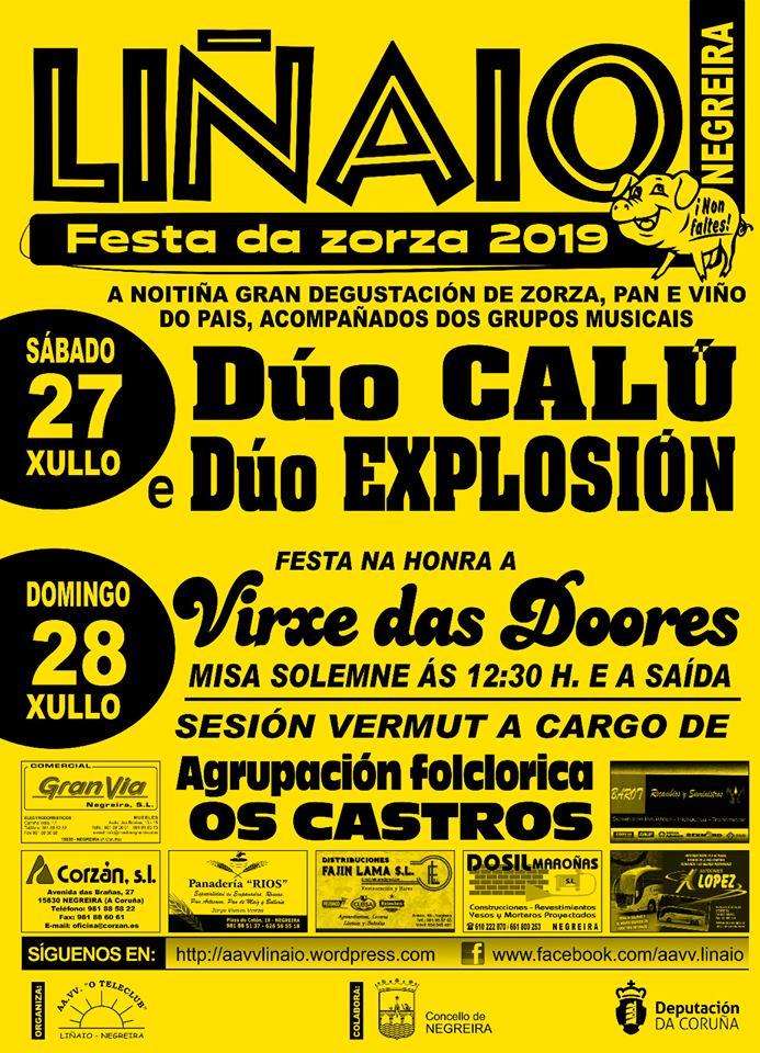 Festa da Zorza - Virxe das Dores de Liñaio en Negreira