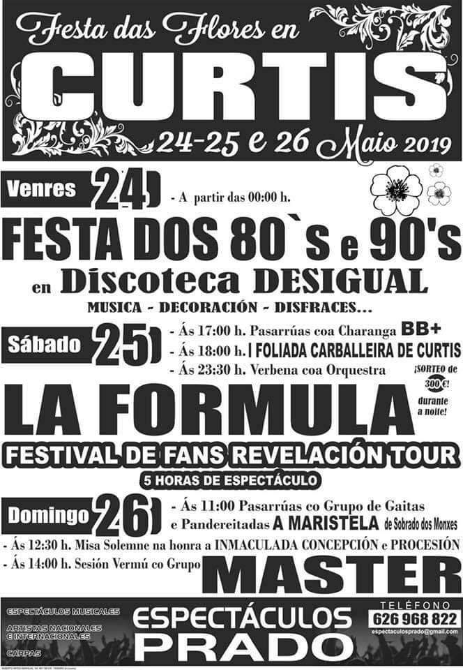 Festa das Flores en Curtis