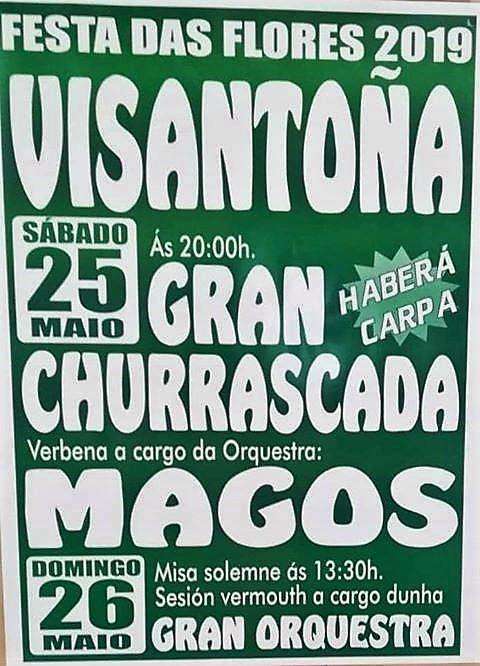 Festa das Flores de Visantoña en Mesía