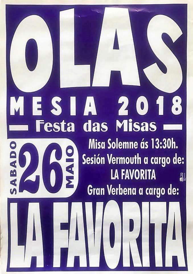 Festa das Misas de Olas en Mesía