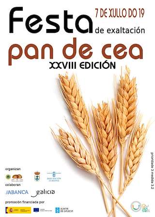Fechas, información, programa, cartel, imágenes, mapa y ubicación de XXXI Festa de Exaltación do Pan de Cea (2024)  en  San Cristovo de Cea