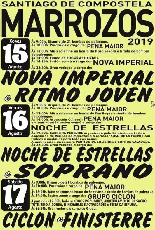 Festa de Marrozos en Santiago de Compostela