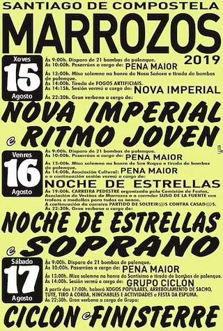 Fechas, información, programa, cartel, imágenes, mapa y ubicación de Festa de Marrozos  en  Santiago de Compostela