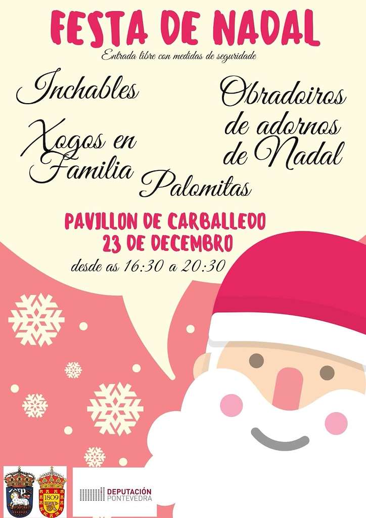 Festa de Nadal de Carballedo en Cerdedo-Cotobade