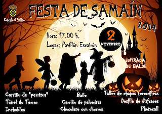 Fechas, información, programa, cartel, imágenes, mapa y ubicación de Festa de Samaín   en  O Saviñao