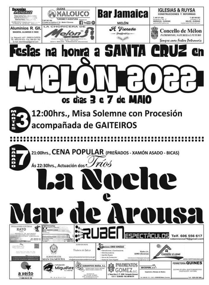 Festa de Santa Cruz en Melón