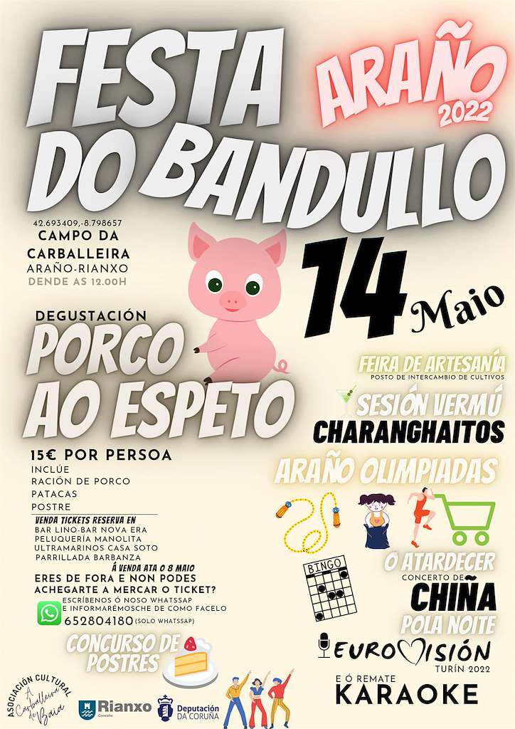 Festa do Bandullo Cheo de Araño  en Rianxo