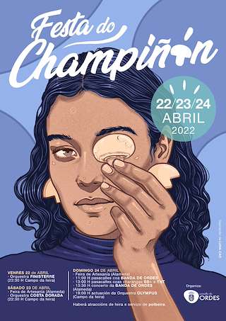 Fechas, información, programa, cartel, imágenes, mapa y ubicación de XXXIII Festa do Champiñón  en  Ordes
