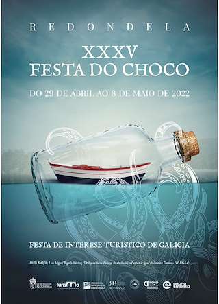 Fechas, información, programa, cartel, imágenes, mapa y ubicación de XXXVII Festa do Choco  en  Redondela
