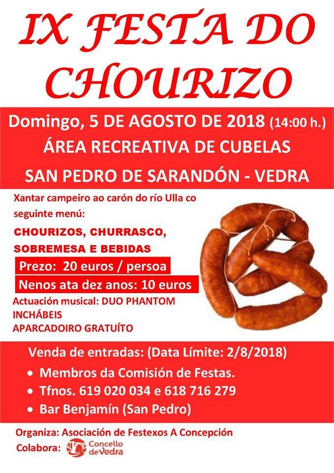 XII Festa do Chourizo  en Vedra