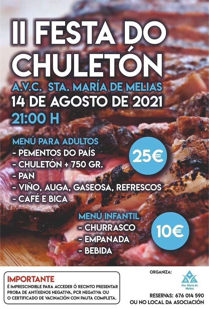 IV Festa do Chuletón  en O Pereiro de Aguiar