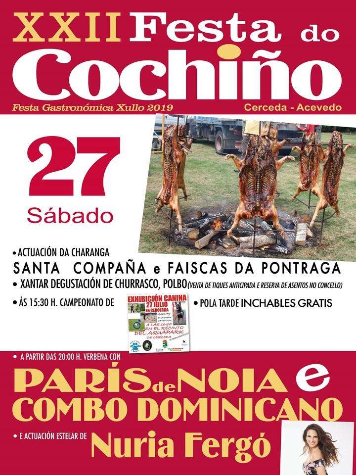 XXIV Festa do Cochiño (2024) en Cerceda