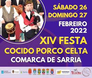 Fechas, información, programa, cartel, imágenes, mapa y ubicación de XVI Festa do Cocido do Porco Celta  en  Sarria