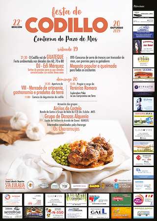 Fechas, información, programa, cartel, imágenes, mapa y ubicación de XXIII Festa do Codillo  en  Mos