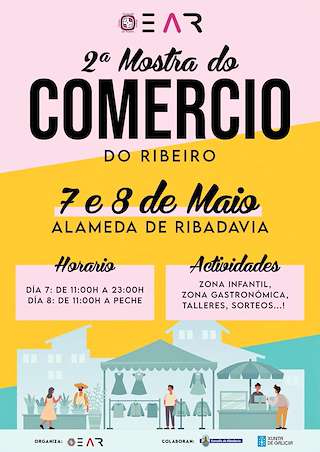 Fechas, información, programa, cartel, imágenes, mapa y ubicación de Festa do Comercio Local (2024)  en  Ribadavia