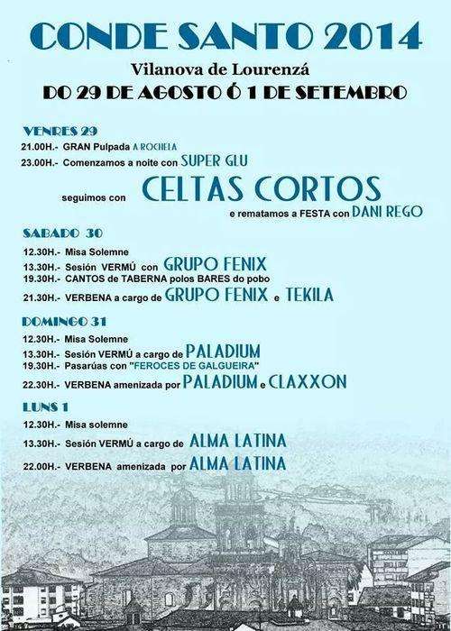 Festa do Conde Santo en Lourenzá