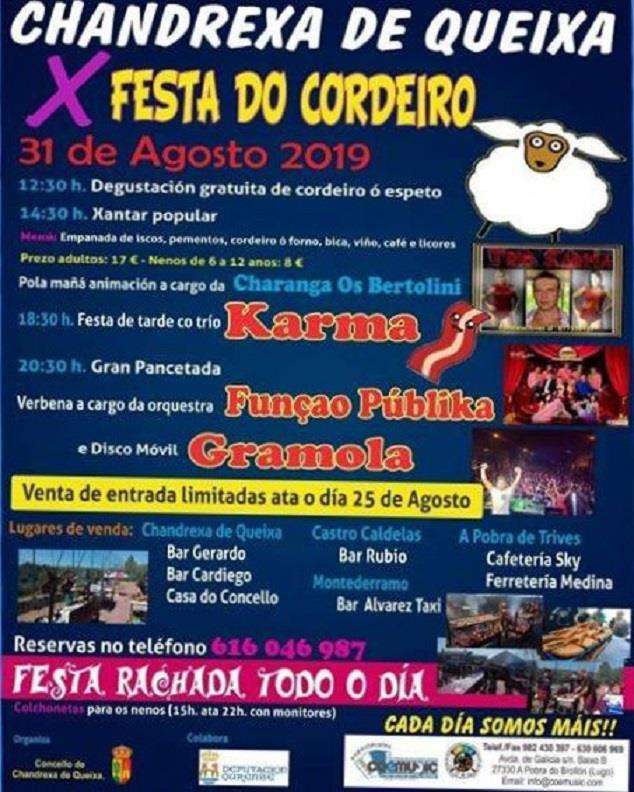 XII Festa do Cordeiro en Chandrexa de Queixa