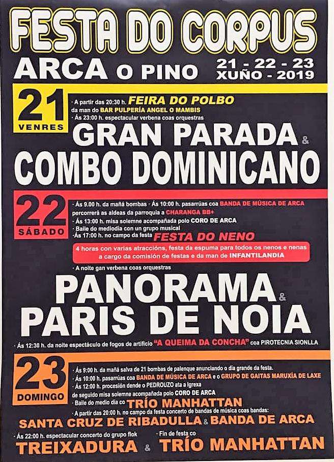 Festa do Corpus de Arca en O Pino