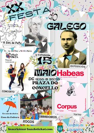 Fechas, información, programa, cartel, imágenes, mapa y ubicación de XXII Festa do Galego  en  Lousame