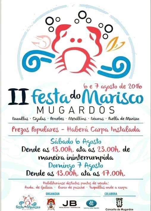 X Festa do Marisco en Mugardos