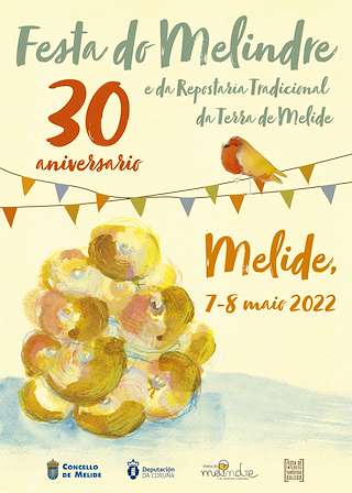 Fechas, información, programa, cartel, imágenes, mapa y ubicación de XXXII Festa do Melindre  en  Melide