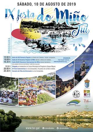 Fechas, información, programa, cartel, imágenes, mapa y ubicación de XI Festa do Miño  en  Tui