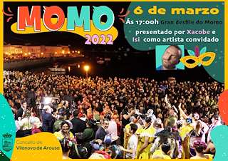 Fechas, información, programa, cartel, imágenes, mapa y ubicación de Festa do Momo  en  Vilanova de Arousa