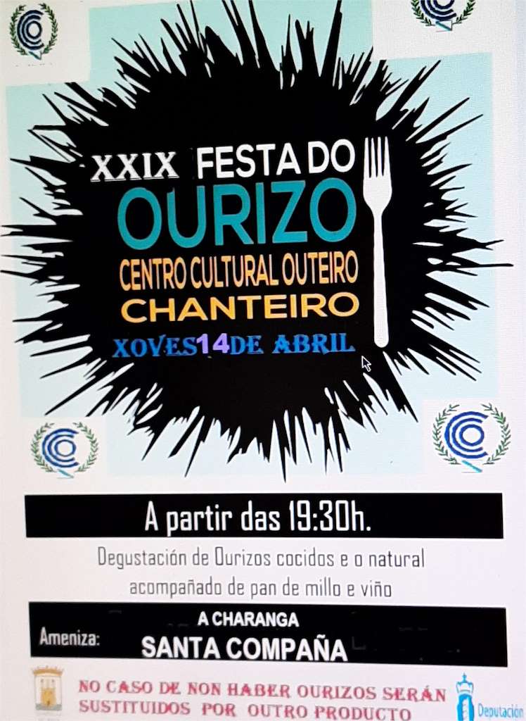 XXXI Festa do Ourizo de Mar de Chanteiro en Ares