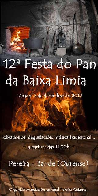 Fechas, información, programa, cartel, imágenes, mapa y ubicación de XVI Festa do Pan da Baixa Limia  en  Bande