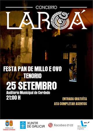 Fechas, información, programa, cartel, imágenes, mapa y ubicación de IX Festa do Pan de Millo e Ovo de Tenorio  en  Cerdedo-Cotobade