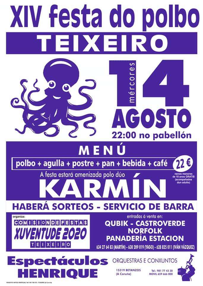XVI Festa do Polbo de Teixeiro en Curtis