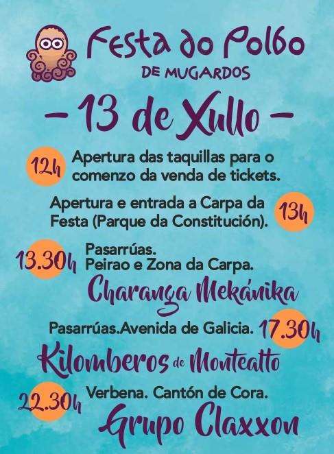 XXXII Festa do Polbo (2024) en Mugardos