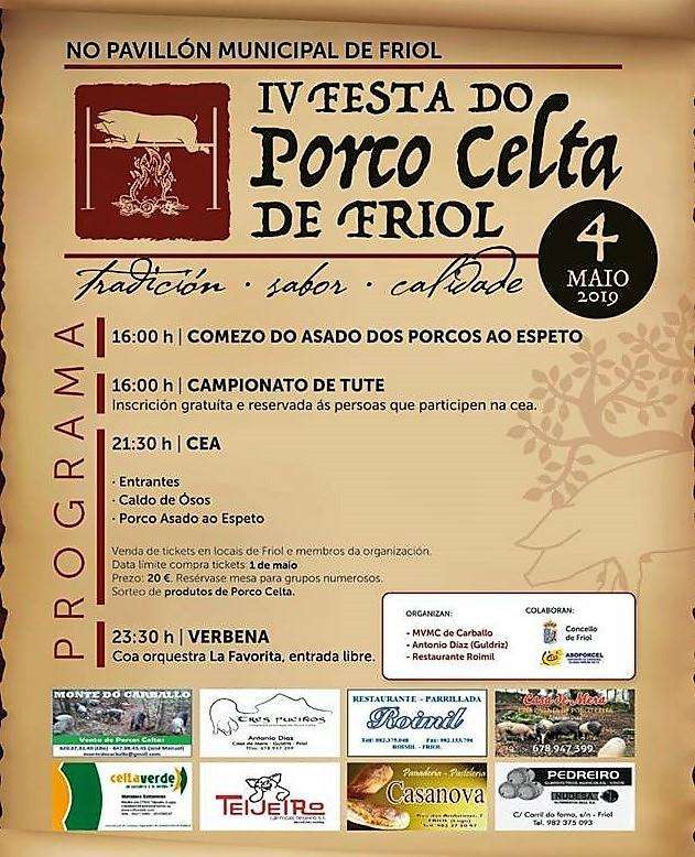 VI Festa do Porco Celta en Friol