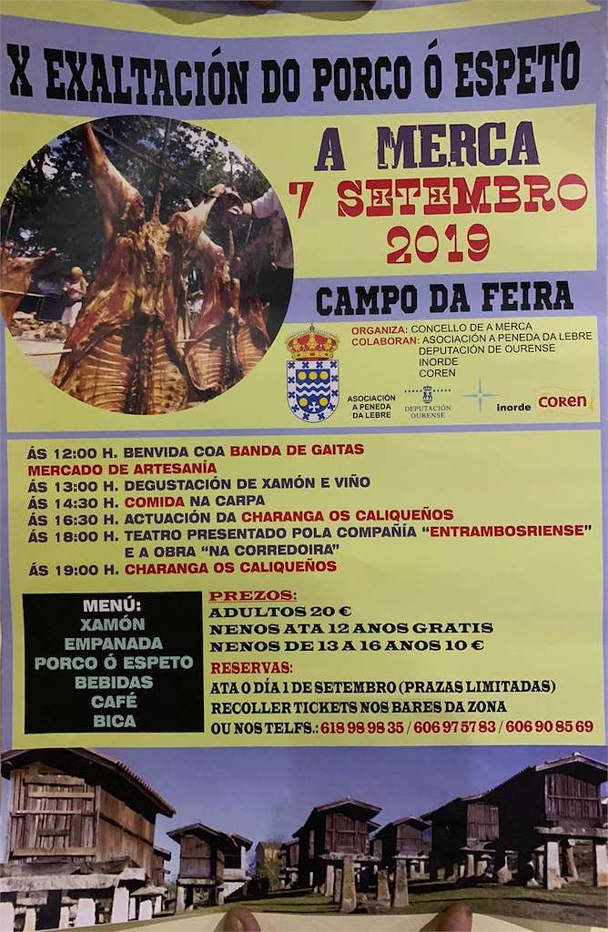 XII Festa do Porco ó Espeto en A Merca