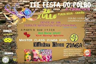 Fechas, información, programa, cartel, imágenes, mapa y ubicación de Festa do Pulpo e o Churrasco  (2024)  en  Cariño