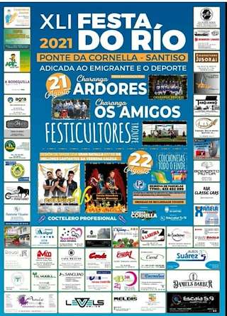 Fechas, información, programa, cartel, imágenes, mapa y ubicación de XLIII Festa do Río  en  Santiso