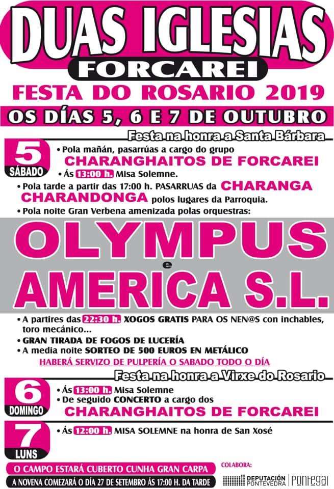 Festa do Rosario de Dúas Igrexas  en Forcarei