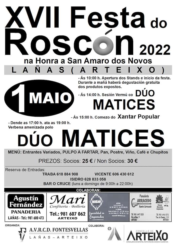 XIX Festa do Roscón de Lañas en Arteixo
